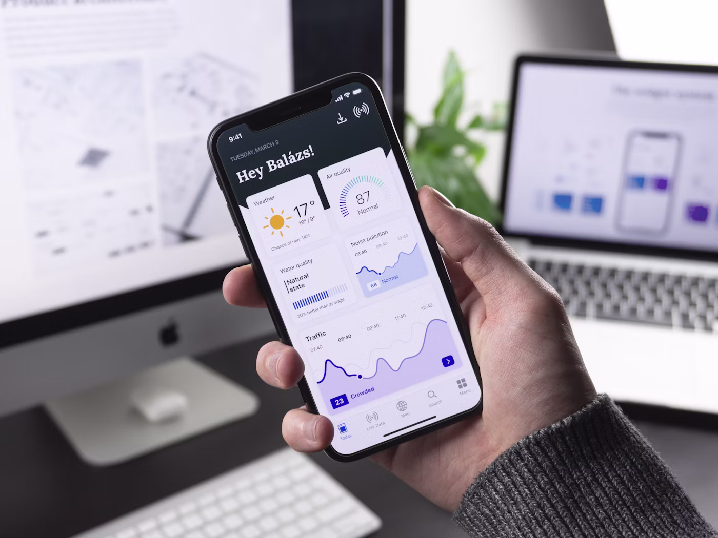 SaaS admin dashboard website design